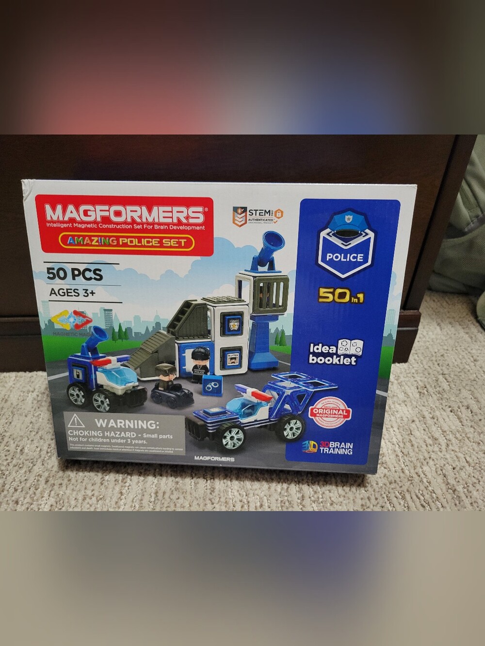 Magformers Amazing Police Set - New